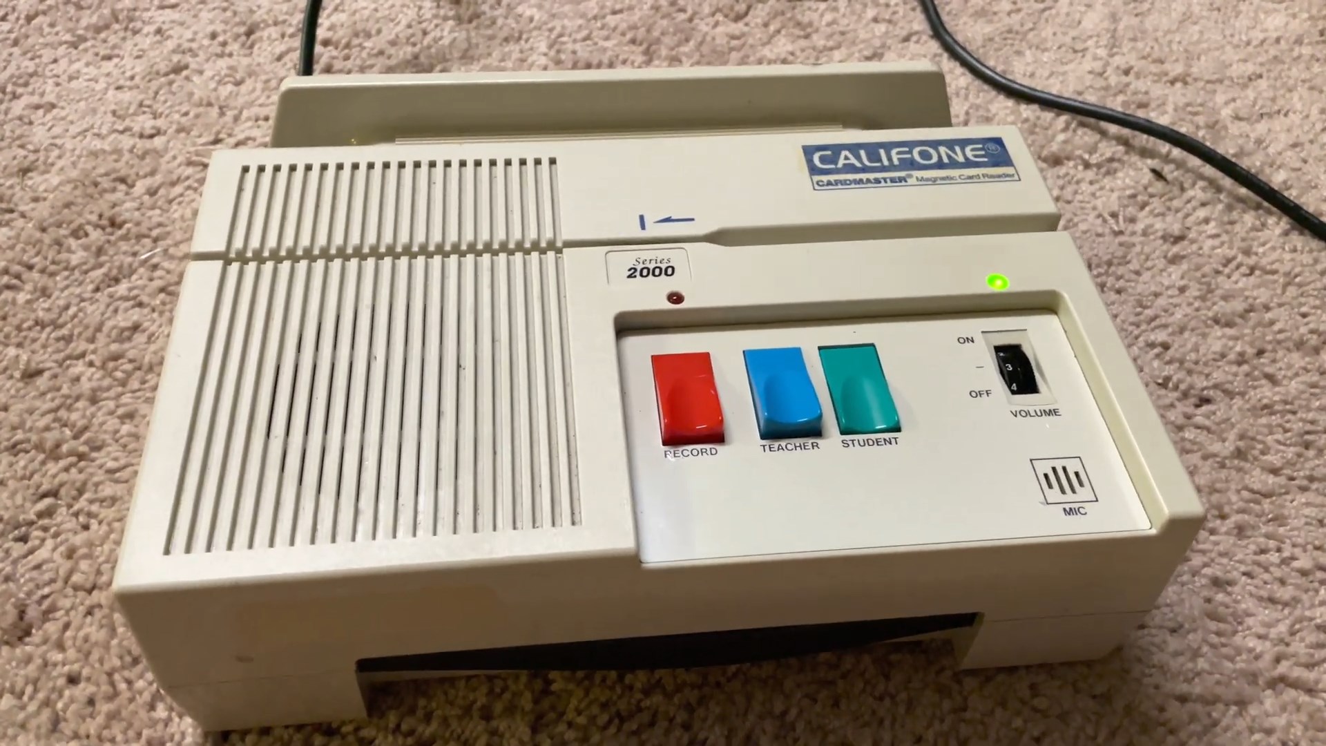 Califone Cardmaster Series 2000